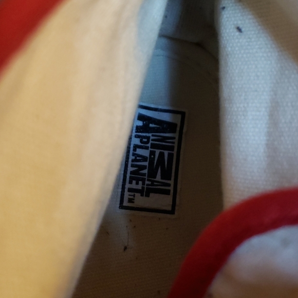 High top red sneakers animal planet - Picture 13 of 13